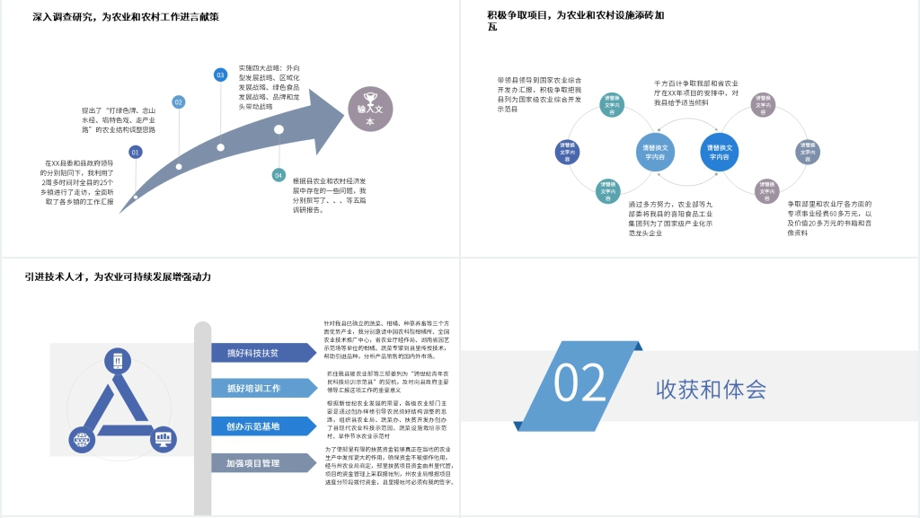 新公务员挂职锻炼工作总结PPT模板 新公务员挂职锻炼工作总结PPT模板