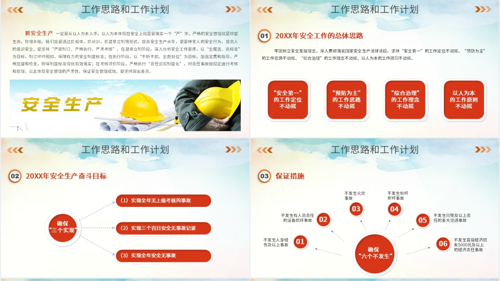 安全生产年底工作汇报总结PPT模板 安全生产年底工作汇报总结PPT模板