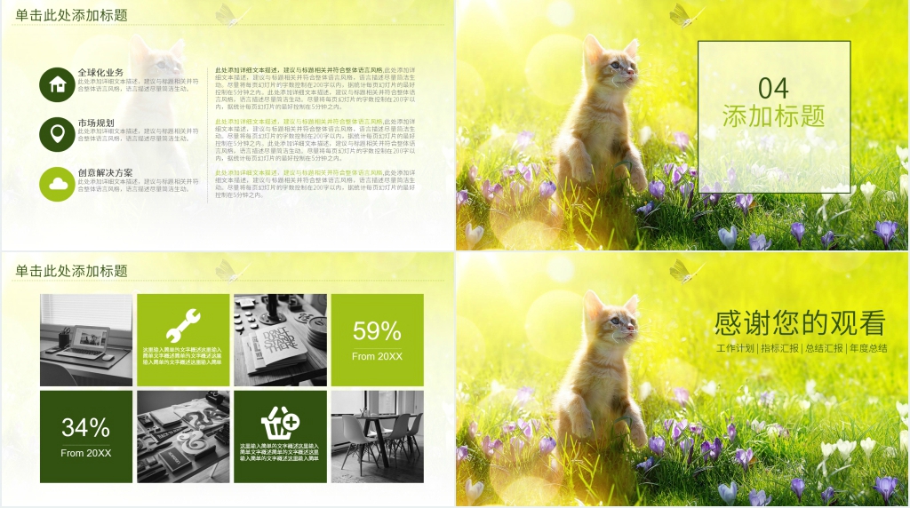 宠物店年终总结PPT 宠物店年终总结PPT