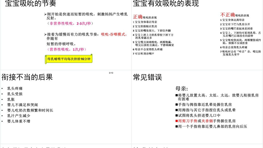 医院儿科母乳喂养科普知识PPT模板 医院儿科母乳喂养科普知识PPT模板