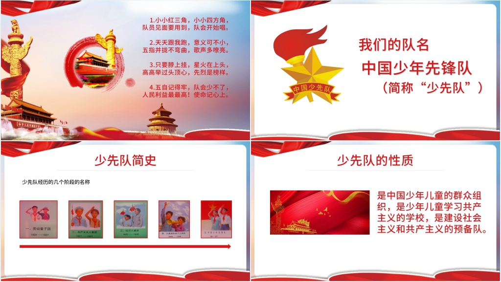 最新少先队基础知识PPT课件 最新少先队基础知识PPT课件