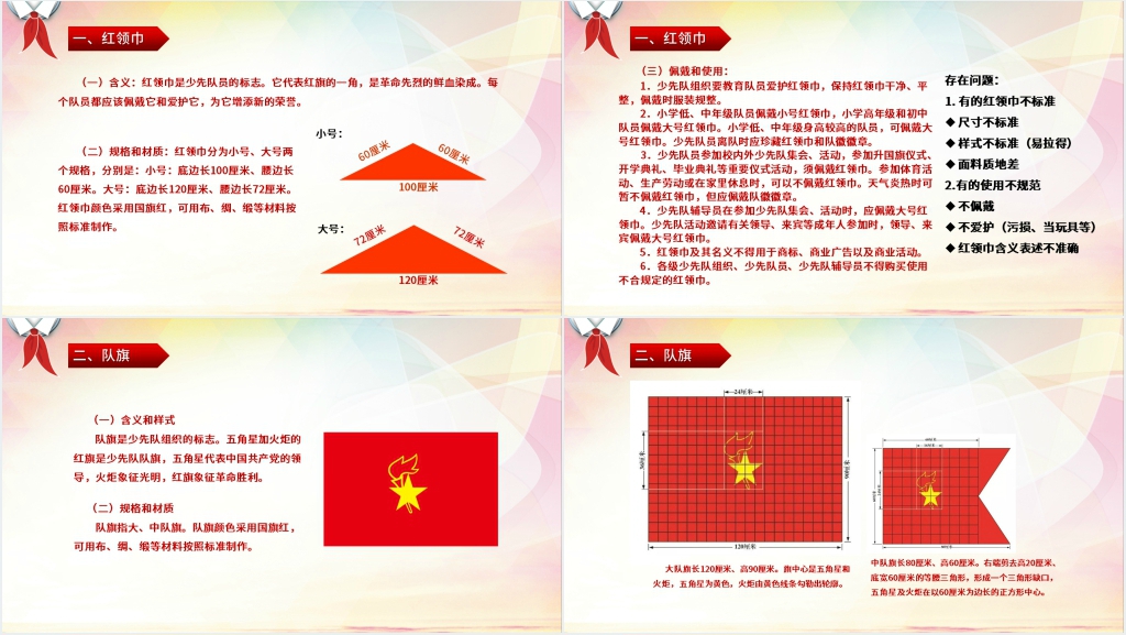 严肃规范红领巾标识PT课件 严肃规范红领巾标识PT课件