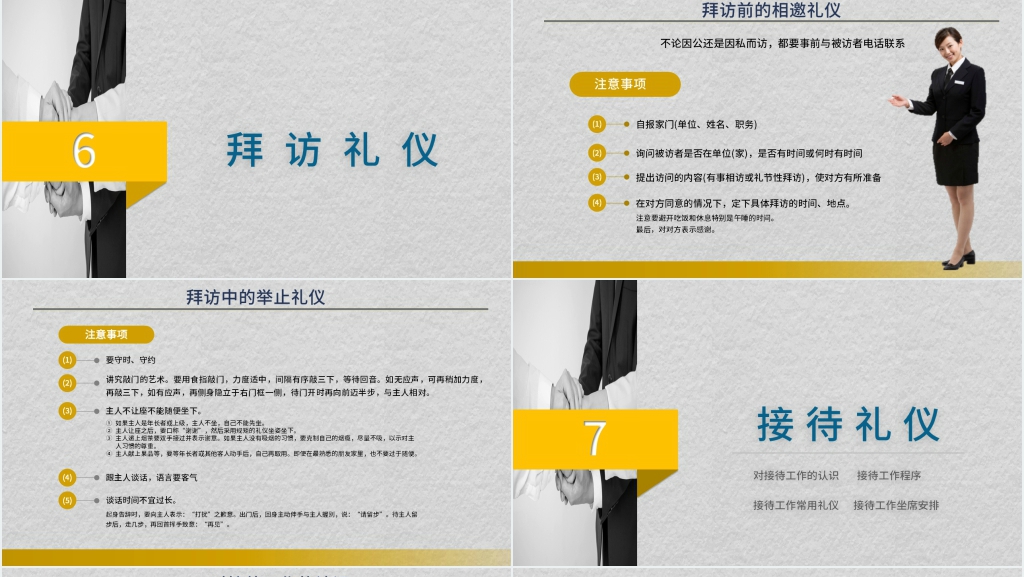 精品商务礼仪培训课程PPT课件 精品商务礼仪培训课程PPT课件