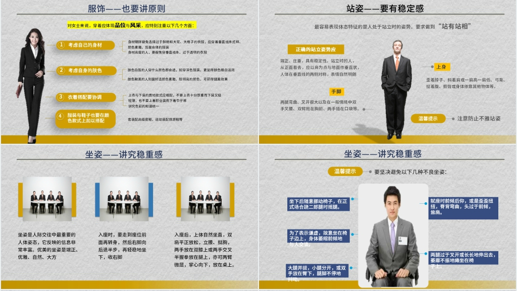 精品商务礼仪培训课程PPT课件 精品商务礼仪培训课程PPT课件
