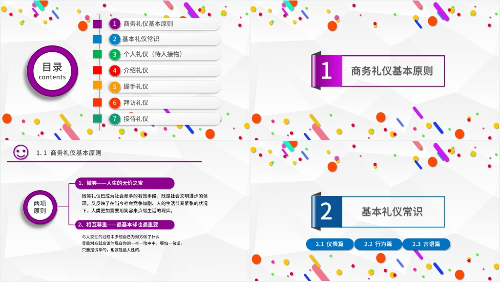 商务礼仪与日常行为规范PPT课件 商务礼仪与日常行为规范PPT课件