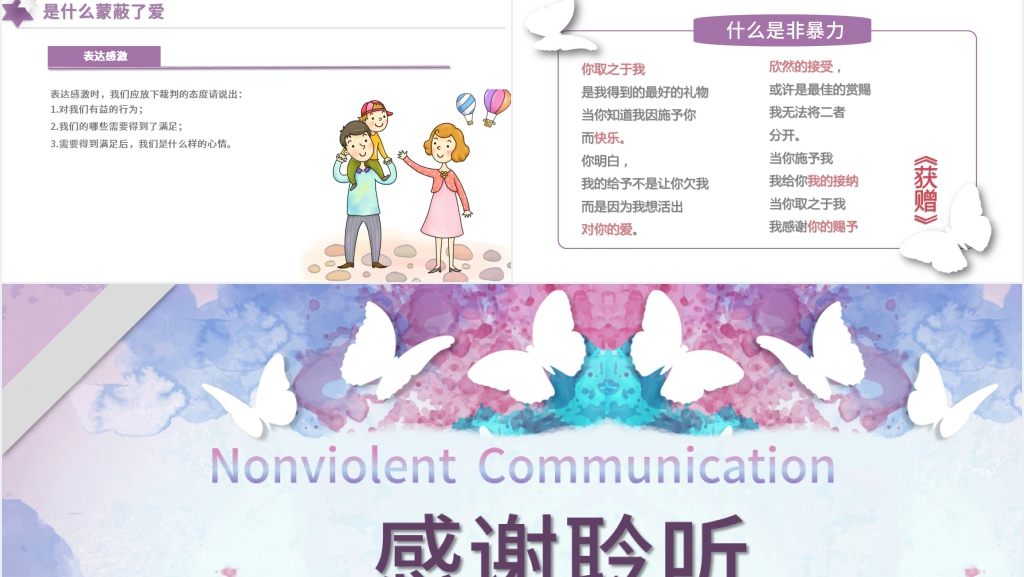 非暴力沟通讲解PPT课件 非暴力沟通讲解PPT课件