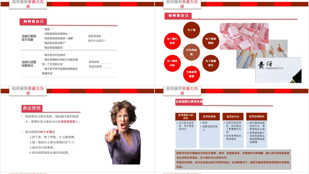 讲解非暴力沟通PPT课件 讲解非暴力沟通PPT课件