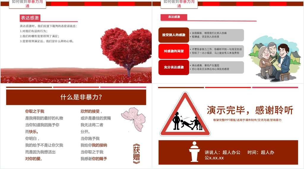 讲解非暴力沟通PPT课件 讲解非暴力沟通PPT课件