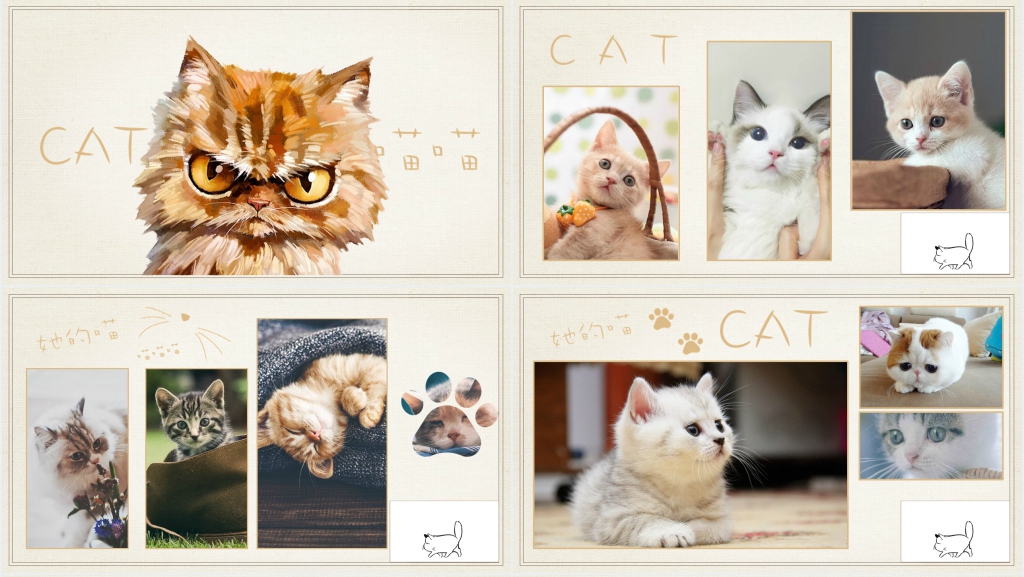 猫电子相册PPT 猫电子相册PPT