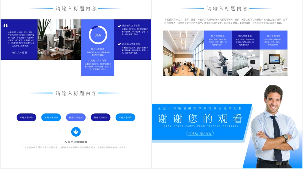 销售人员转正个人述职汇报PPT 销售人员转正个人述职汇报PPT