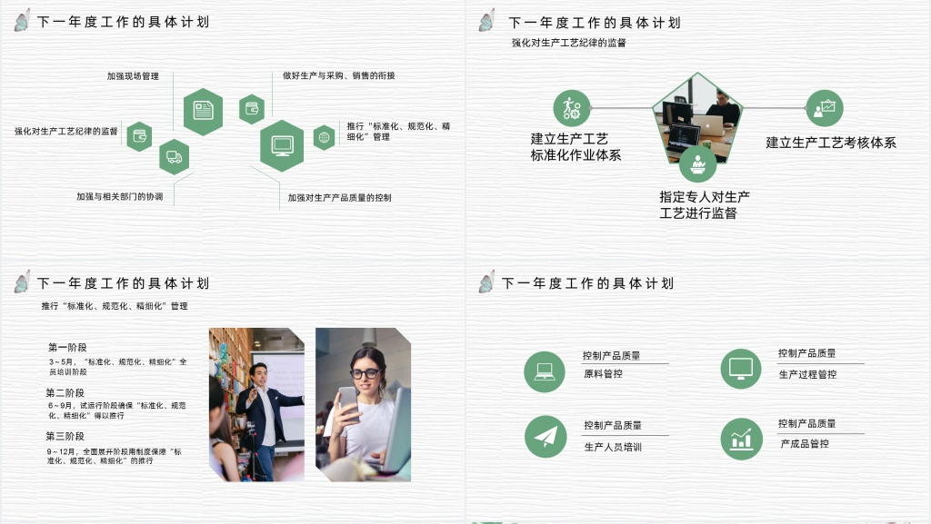 生产管理半年度工作汇报PPT模板 生产管理半年度工作汇报PPT模板