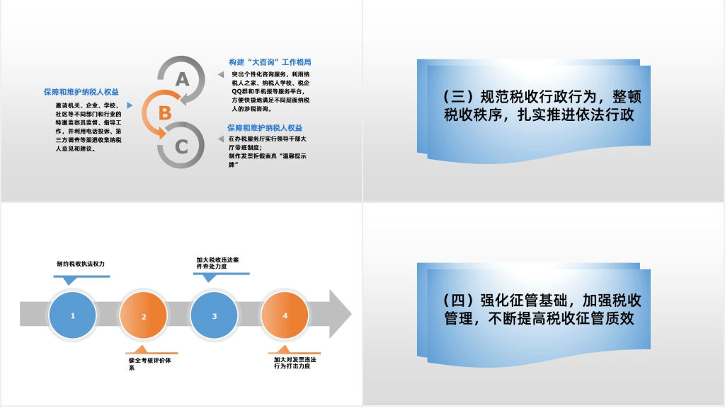 税收会计半年工作总结PPT范文 税收会计半年工作总结PPT范文