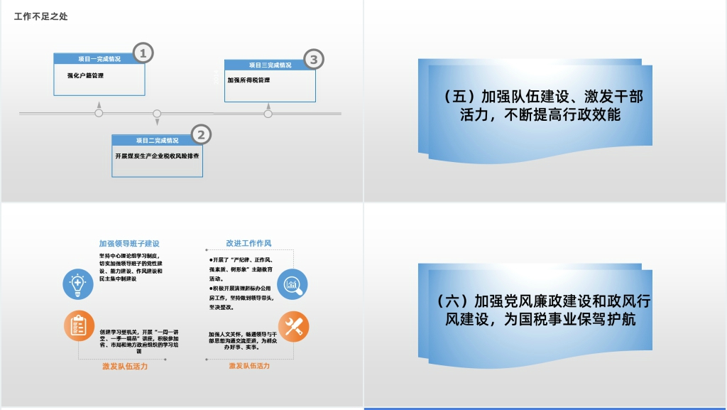 税收会计半年工作总结PPT范文 税收会计半年工作总结PPT范文