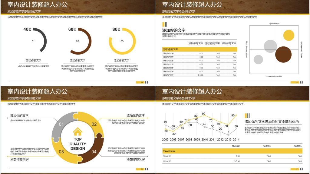 城市家居设计案例PPT