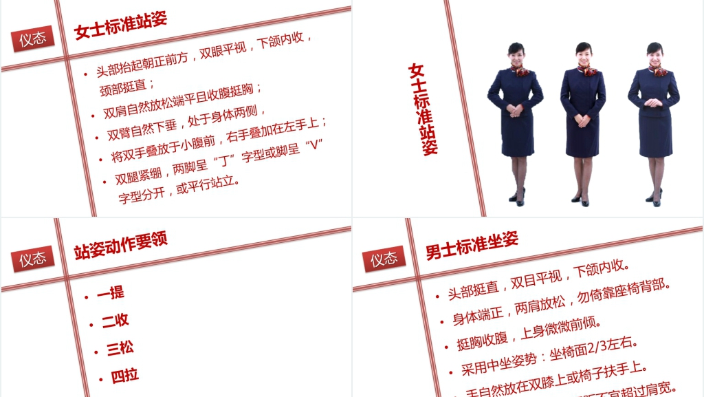 经典新员工入职服务礼仪培训动态PPT模板 经典新员工入职服务礼仪培训动态PPT模板