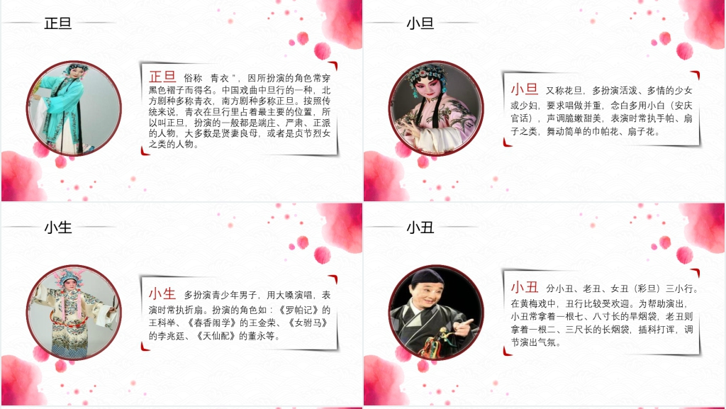黄梅戏的由来及来源PPT模板 黄梅戏的由来及来源PPT模板