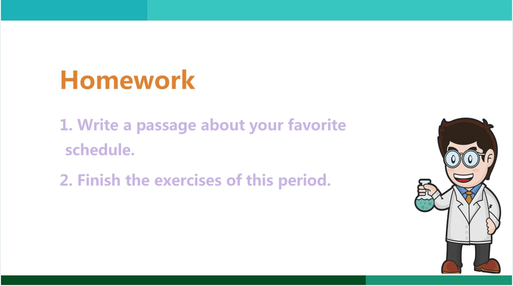 My favorite subject is science教学教案PPT课件 My favorite subject is science教学教案PPT课件