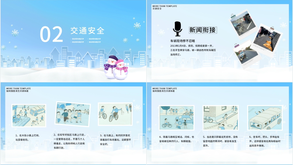 一月寒假假前安全教育课PPT课件 一月寒假假前安全教育课PPT课件