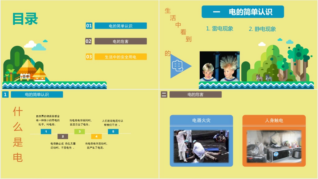 小学生用电知识主题班会PPT课件 小学生用电知识主题班会PPT课件