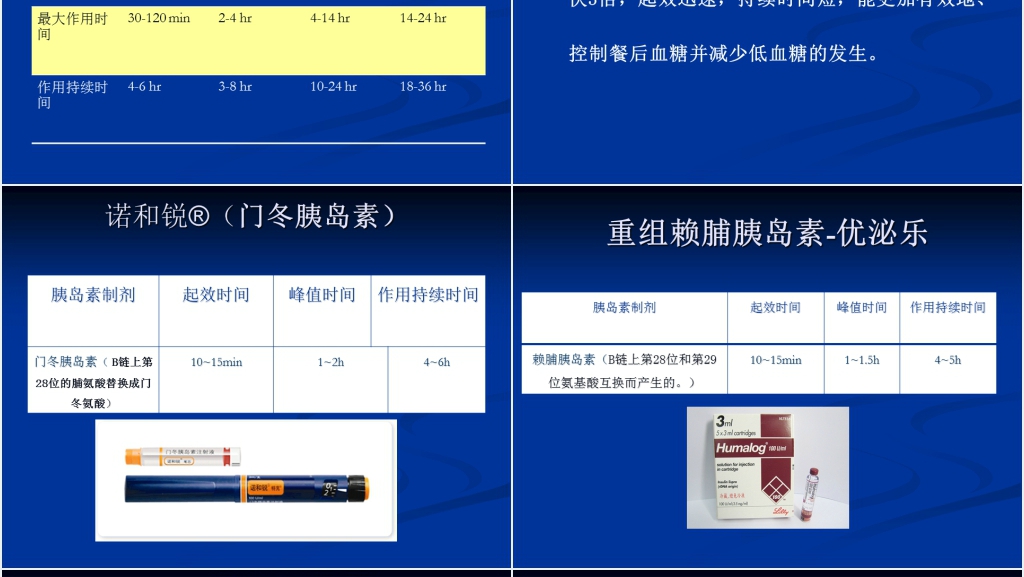 胰岛素的分类和合理应用PPT范文 胰岛素的分类和合理应用PPT范文