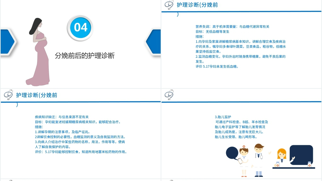 妇产科妊娠期糖尿病护理查房指南PPT模板 妇产科妊娠期糖尿病护理查房指南PPT模板