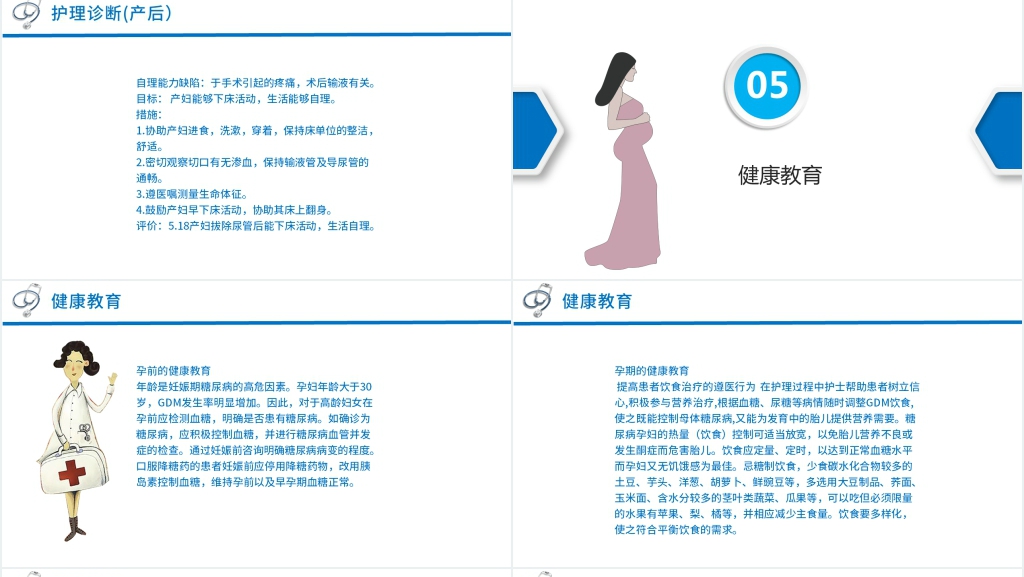 妇产科妊娠期糖尿病护理查房指南PPT模板 妇产科妊娠期糖尿病护理查房指南PPT模板