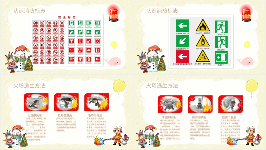 小学生冬季消防安全教育培训PPT课件 小学生冬季消防安全教育培训PPT课件