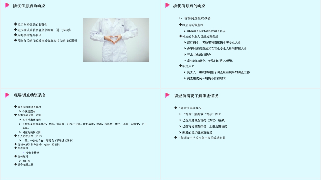 疫情传染病应急处置PPT范文 疫情传染病应急处置PPT范文