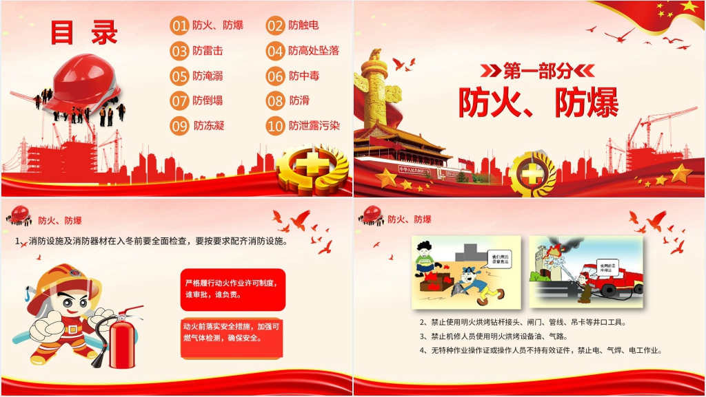 十二防安全培训PPT课件