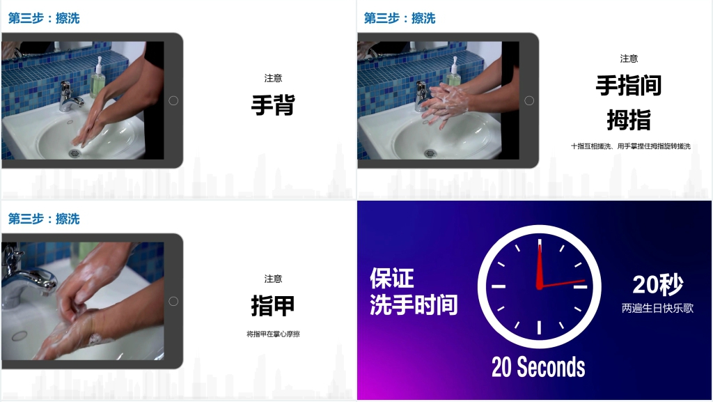 科学洗手对抗细菌病毒PPT防护手册 科学洗手对抗细菌病毒PPT防护手册