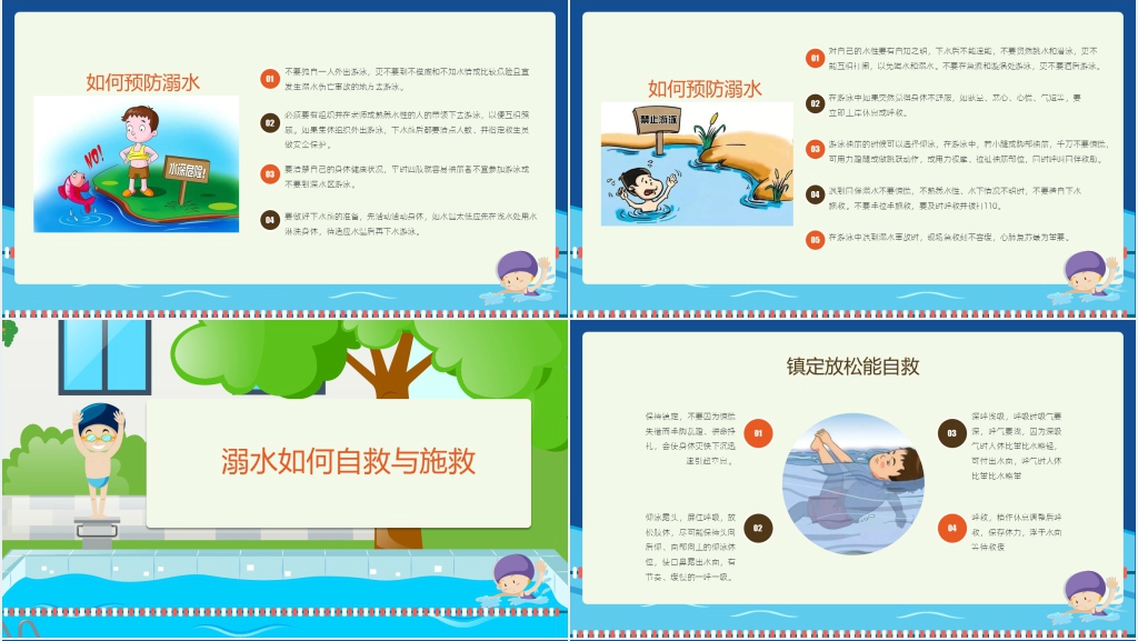 暑假假期溺水安全宣传PPT课件 暑假假期溺水安全宣传PPT课件