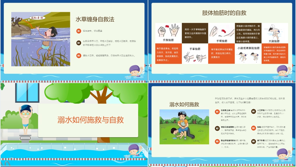 暑假假期溺水安全宣传PPT课件 暑假假期溺水安全宣传PPT课件