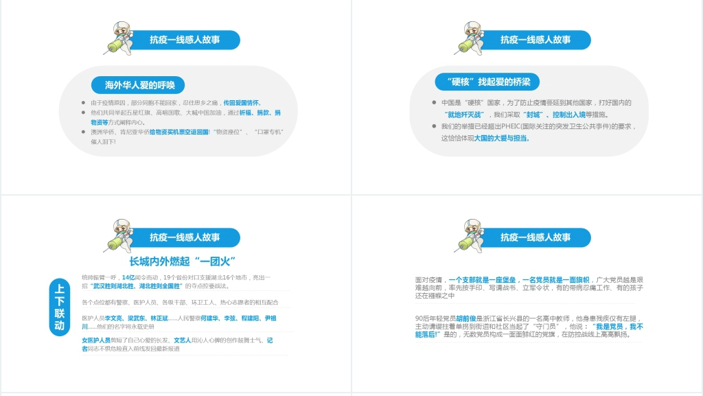 卡通风新型冠状病毒感染知识PPT课件 卡通风新型冠状病毒感染知识PPT课件