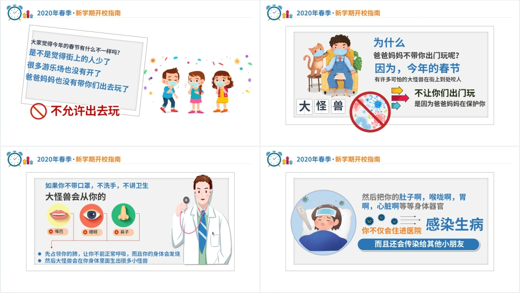 中小学春季开学前疫情预防PPT课件 中小学春季开学前疫情预防PPT课件
