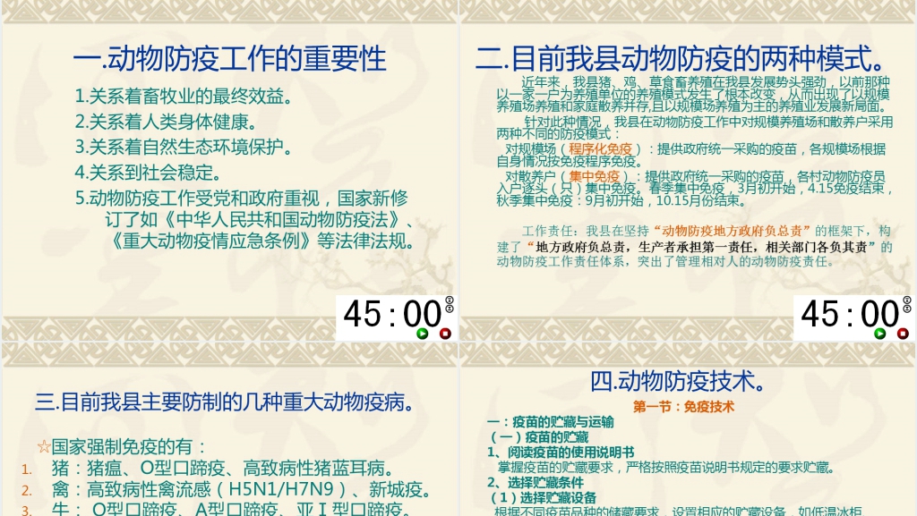 动物疫苗免疫PPT范文 动物疫苗免疫PPT范文