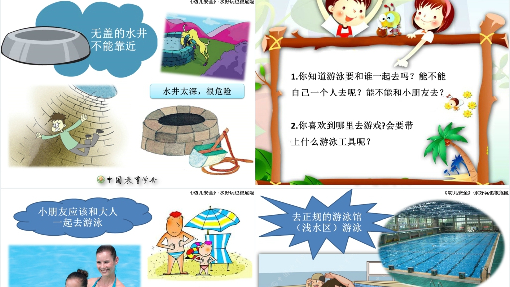 皮皮猴水好玩也很危险教案PPT课件 皮皮猴水好玩也很危险教案PPT课件
