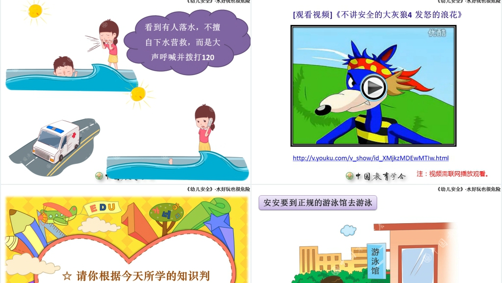 皮皮猴水好玩也很危险教案PPT课件 皮皮猴水好玩也很危险教案PPT课件