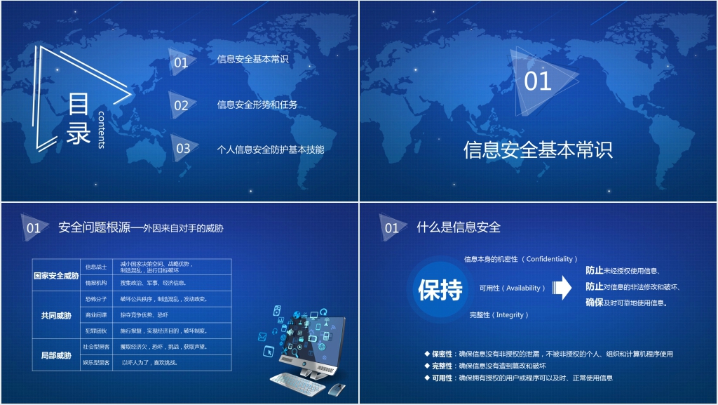 网络信息安全宣传培训PPT课件 网络信息安全宣传培训PPT课件