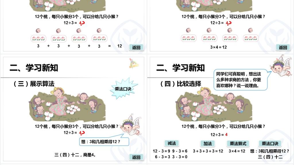 人教版小学数学二年级下册第二单元表内除法(一)《用2~6的乘法口诀求商》PPT课件 人教版小学数学二年级下册第二单元表内除法(一)《用2~6的乘法口诀求商》PPT课件