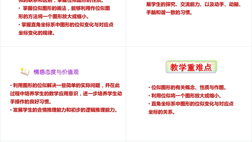 新人教版九年级下数学27-3《位似》PPT课件 新人教版九年级下数学27-3《位似》PPT课件