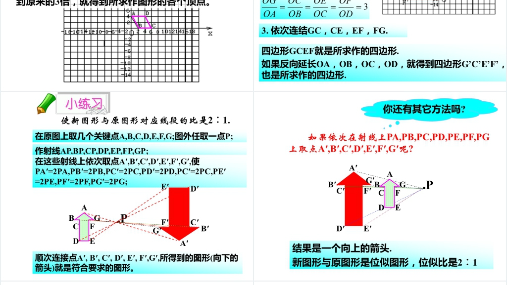 新人教版九年级下数学27-3《位似》PPT课件 新人教版九年级下数学27-3《位似》PPT课件