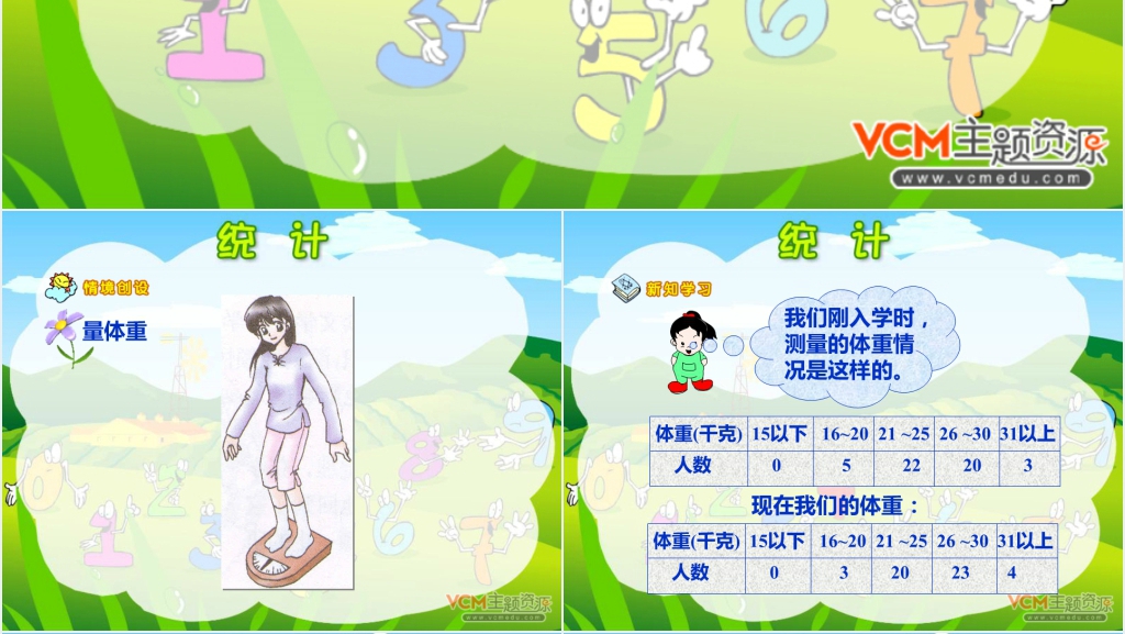 小学数学统计教案PPT课件 小学数学统计教案PPT课件