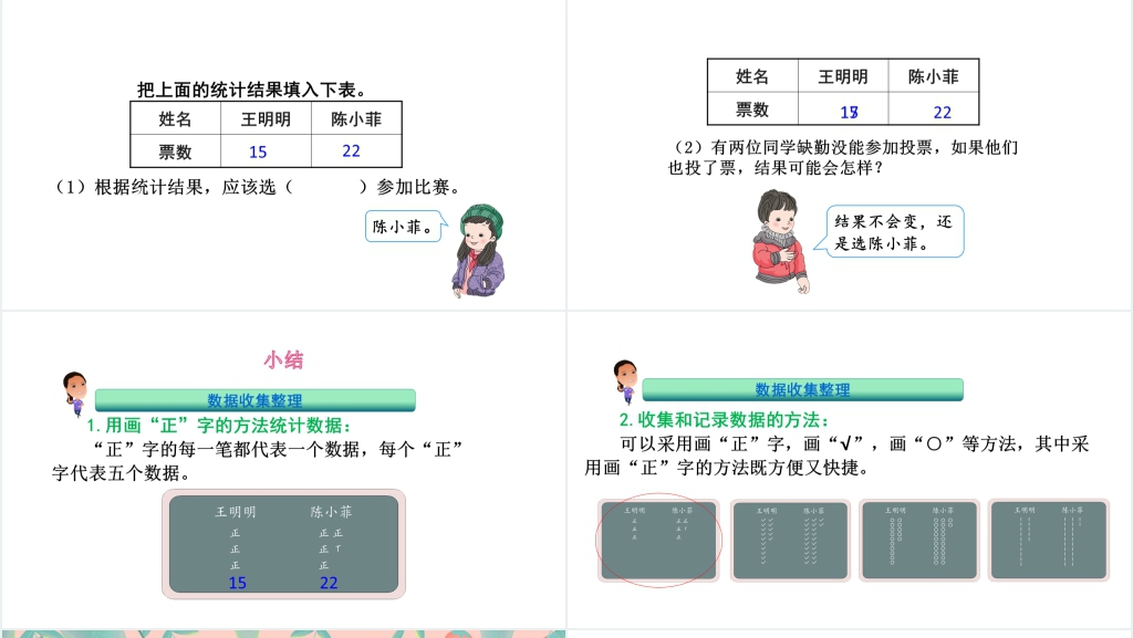 人教版数学二年级下册课件数据收集与整理第1.2课时PPT课件 人教版数学二年级下册课件数据收集与整理第1.2课时PPT课件