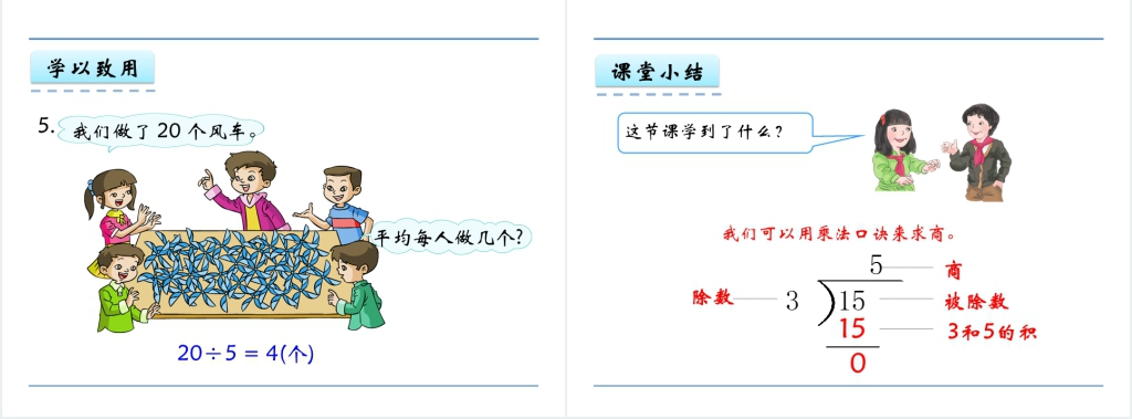 二年级数学7.1 表内除法(一)PPT课件 二年级数学7.1 表内除法(一)PPT课件