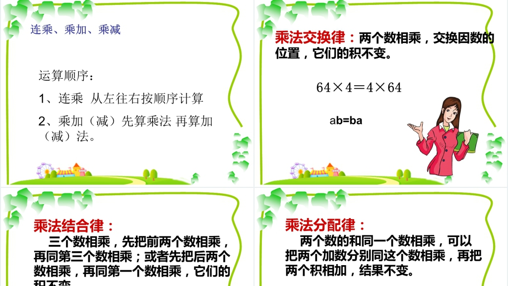 人教版五年级上册数学五年级上册小数乘除法综合整理复习PPT课件 人教版五年级上册数学五年级上册小数乘除法综合整理复习PPT课件