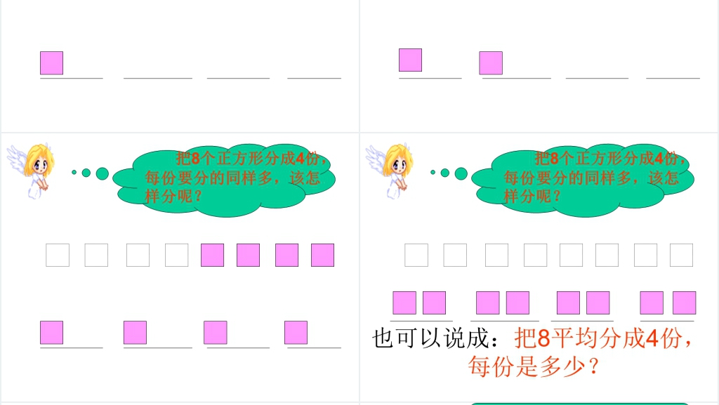 苏教版二年级数学除法的初步认识PPT课件 苏教版二年级数学除法的初步认识PPT课件