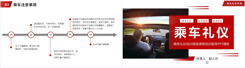 商务礼仪之乘车接待礼仪PPT课件 商务礼仪之乘车接待礼仪PPT课件
