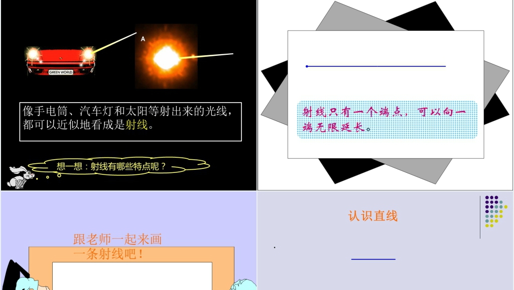 四年级数学上册《直线、射线和角》PPT课件 四年级数学上册《直线、射线和角》PPT课件