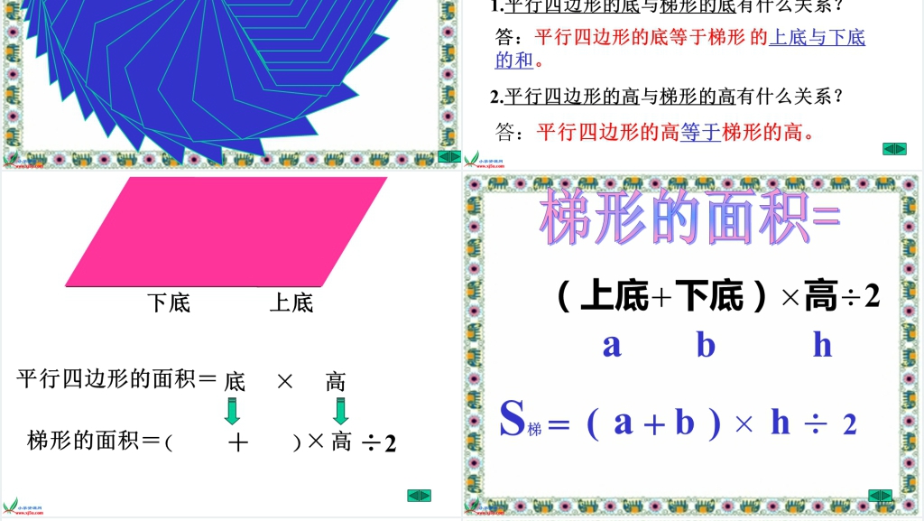 《梯形的面积》教学设计PPT课件 《梯形的面积》教学设计PPT课件
