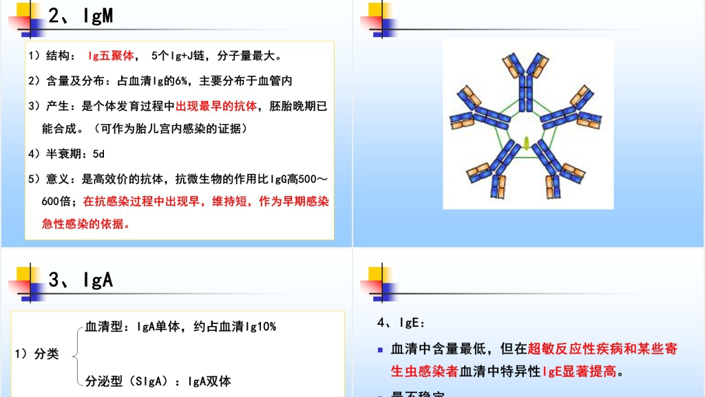 免疫学免疫球蛋白与抗体PPT课件 免疫学免疫球蛋白与抗体PPT课件